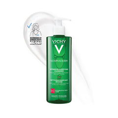 Vichy Normaderm Phytosolution Face Cleanser Gel for Oily/Acne Skin with Salicylic Acid 400ml