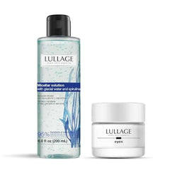 LULLAGE Eye Cream 0.50 oz and Micellar Water Makeup Remover 6.8 Fl Oz