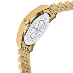 Mathey-Tissot Analog Black Dial Men's Watch - Silver-Gold