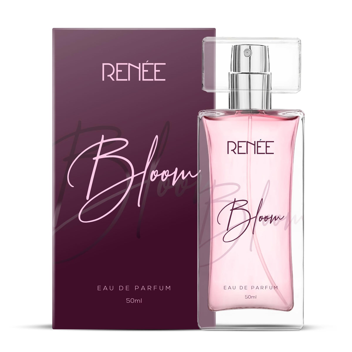 RENEE Eau De Parfum Bloom 50ml, Premium Long Lasting Luxury Fragrance Perfume Pack of 2