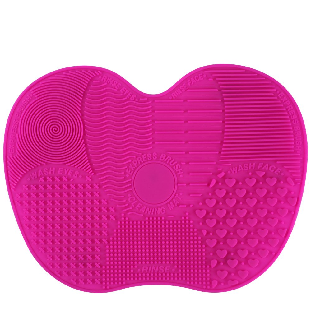 Silicone Makeup Brush Cleaning Mats Pads Cosmetic Brushes Cleaner