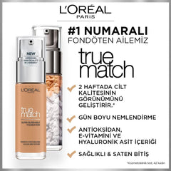 L'Oreal Paris, True Match Foundation 7D7W Golden Amber