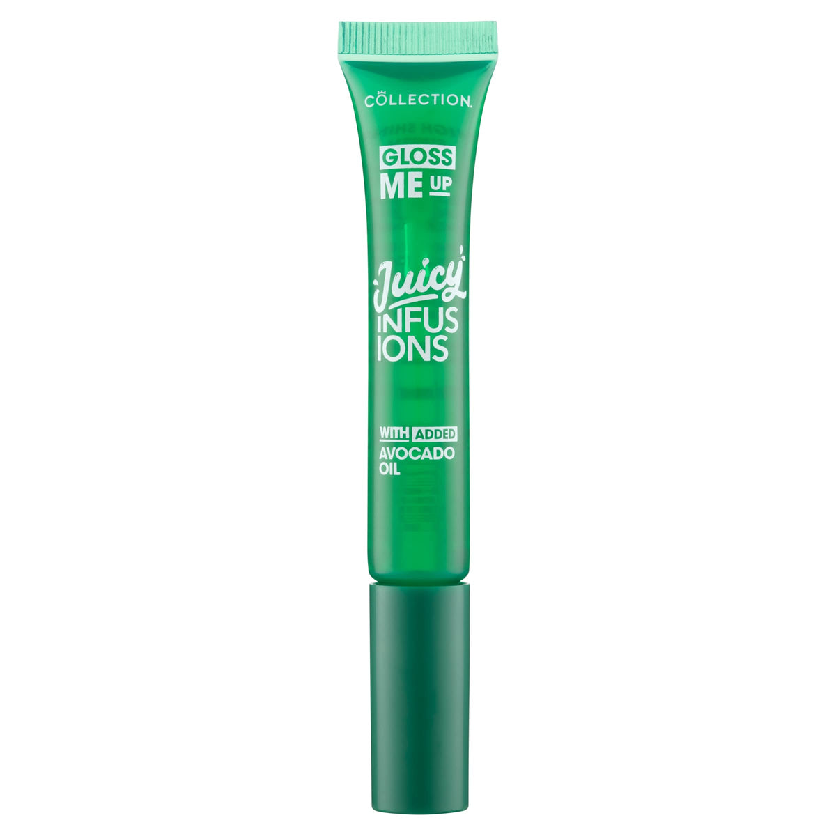 Collection Cosmetics Gloss Me Up Juicy Infusion Kiwi Lip Gloss, With Added Avocado Oil, Hydrating, For Dry Lips, Fruity Scented, 9ml