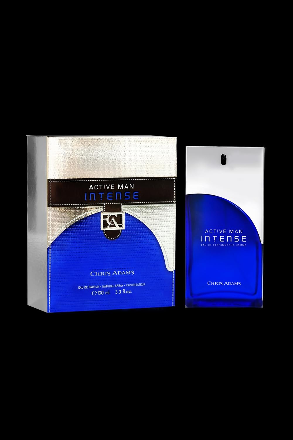 CHRIS ADAMS Active Man Intense 100ml Eau De Perfume