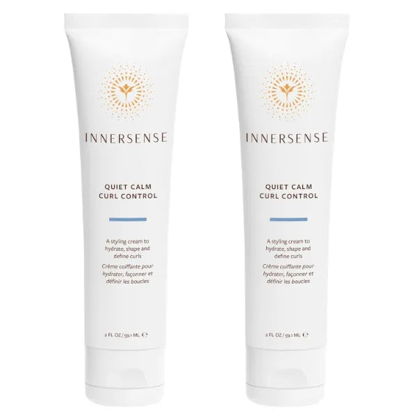 INNERSENSE Organic Beauty - Natural Quiet Calm Curl Control | Smoothing, Hydrating, Light Hold | Non-Toxic, Cruelty-Free, Clean Haircare