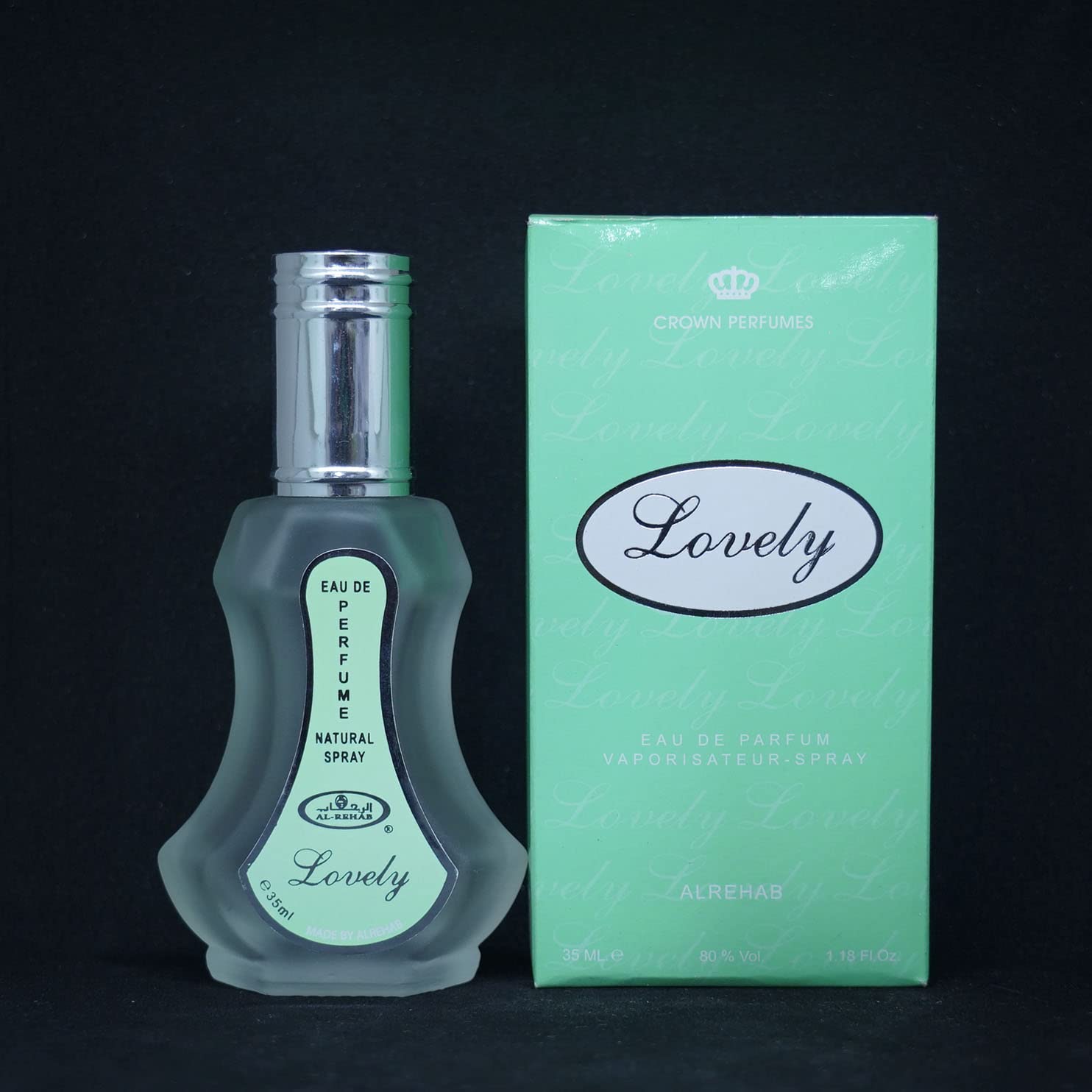 Al-Rehab Lovely - Eau De Natural Perfume Spray- 35 ml (1.15 fl. oz)