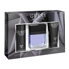 GUESS Seductive Eau de Toilette 100 ml + Shower Gel 200 ml + Body Spray 226 ml, Gift Set for Men