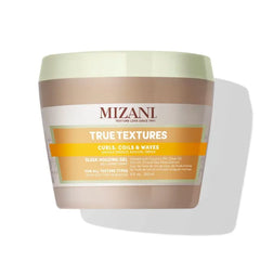 Mizani True Textures Sleek Holding Gel - Firm Hold Hair Gel, Flexible, Flake-Free, For All Hair Types - 8 Fl Oz (Pack of 1)