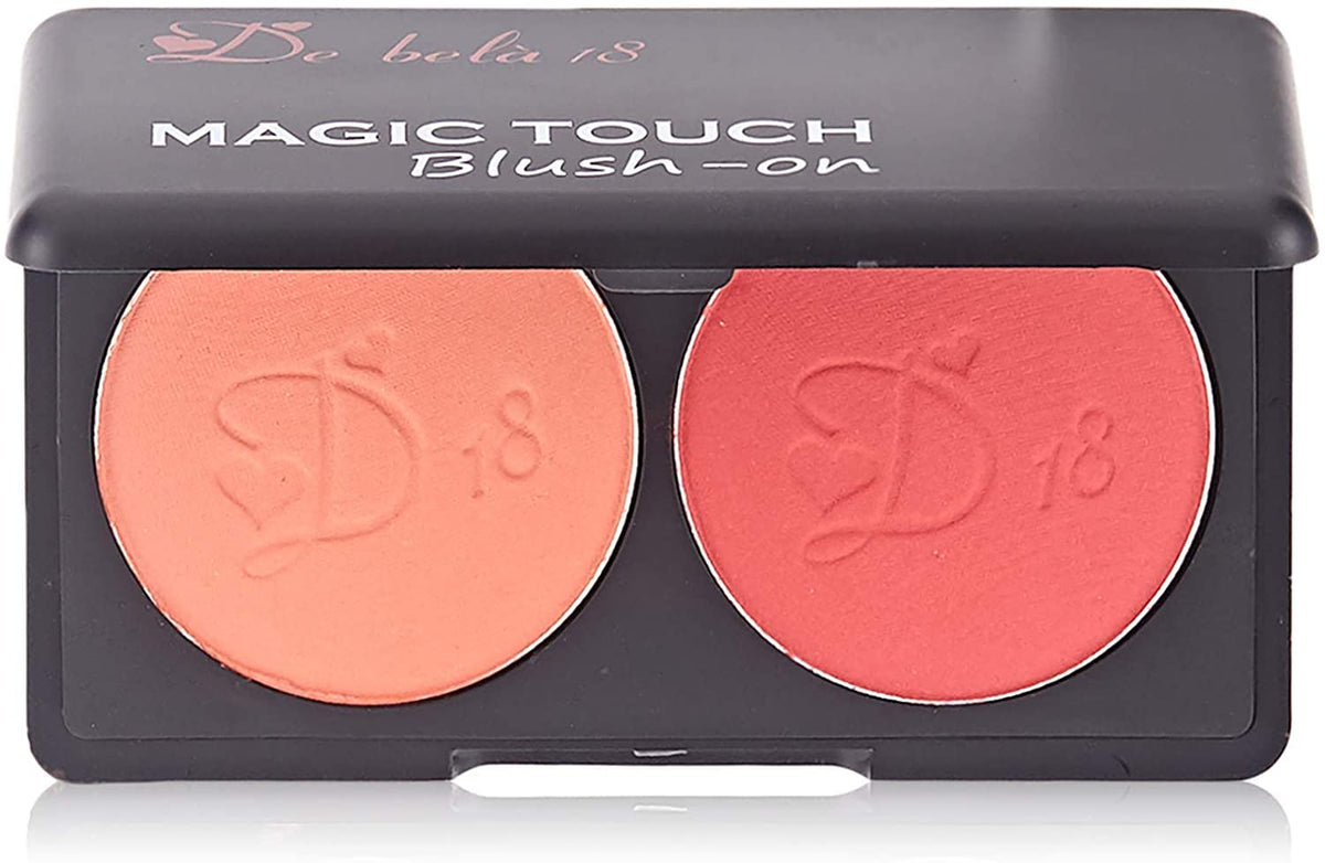 De Bela 18 Models Magic Touch Blush-On 2 Tone - 0.28 oz. (01)