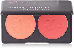 De Bela 18 Models Magic Touch Blush-On 2 Tone - 0.28 oz. (01)