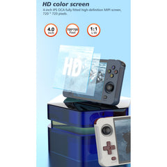 Joleritc R40S Retro Pocket 720 * 720 4 Inch Ips Screen Built-in WIFI RK3566 Open-Source Handheld Game Console
