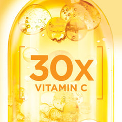 Garnier SkinActive Fast Bright 30x Vitamin C Booster Serum, Anti Dark Spot - Twin Pack, 30ml x2