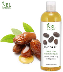 NBL NATURAL Multipurpose Jojoba Moisturizing Oil, 473 ml