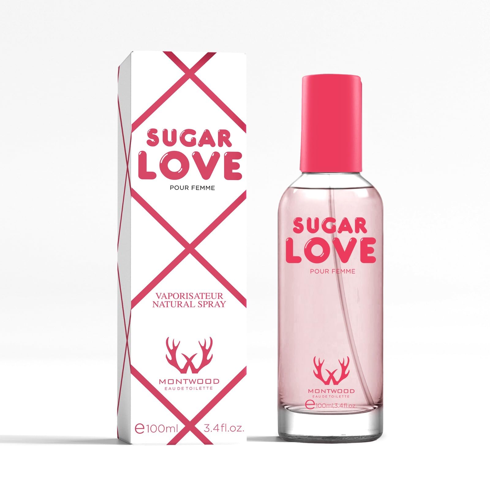 Montwood Sugar Love Pour Femme: Eau de Toilette Pour Femme | Perfume for Women 100ml