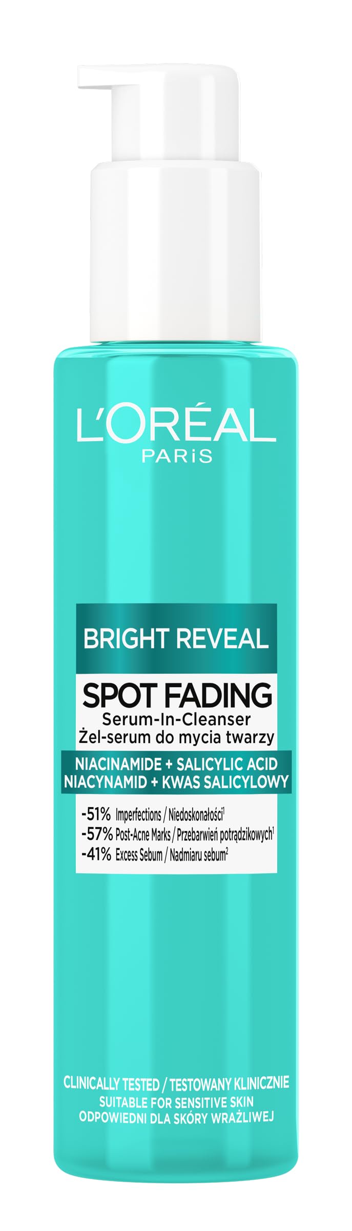 L’Oréal Paris L'Oreal Bright Reveal Gel Facial Cleanser 150ml