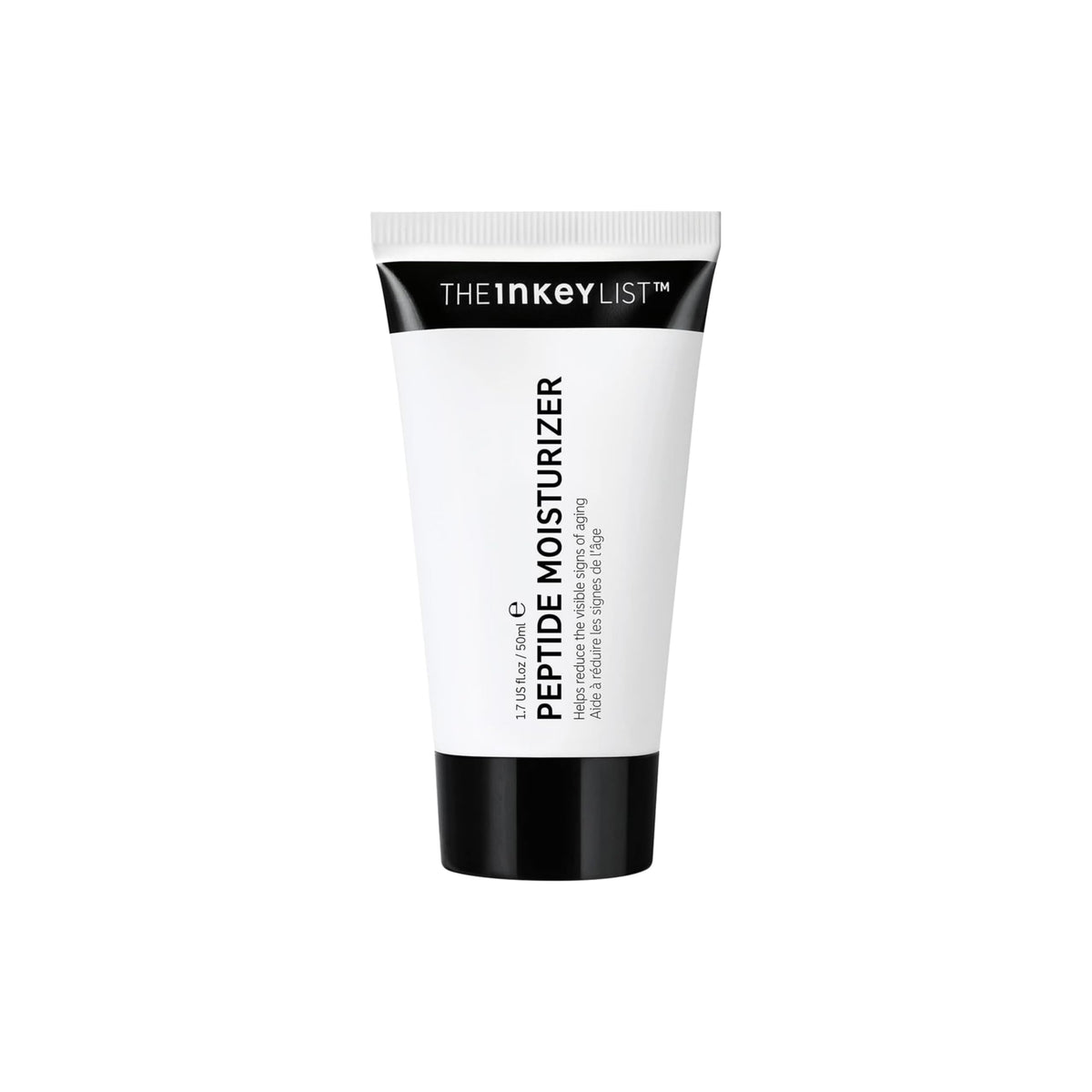 The INKEY List Peptide Face Moisturiser Cream Helps to Reduce Wrinkles Hydrate Skin and Support Natural Collagen 50ml