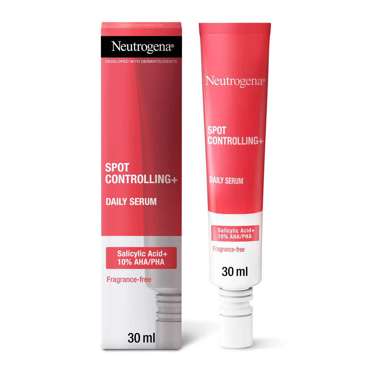 Neutrogena, Daily Serum, Spot Controlling+, Boosts Skin Radiance, 30ml