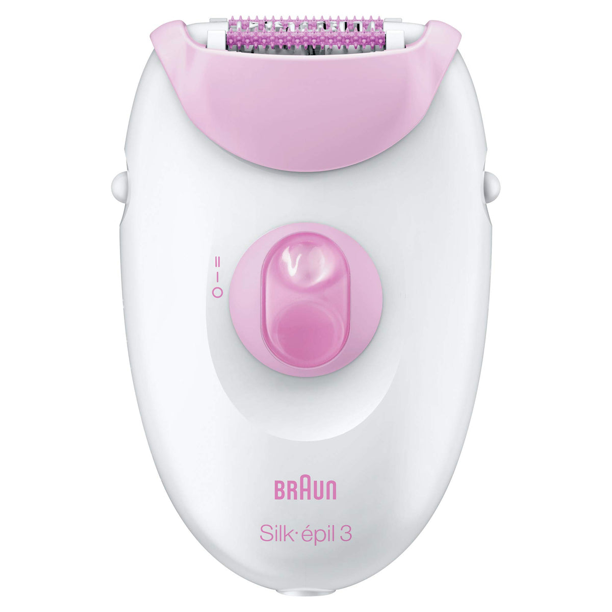 Braun Silk-Epil 3 3370 Epilator With 2 Extras (Sensitive Area Cap, Massage Cap)