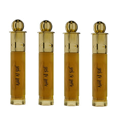 Al-Nuaim Aseel Al Sufi Alcohol Free Attar Roll On for Men & Women - Pack of 4 (6ml Each) | Exquisite & Long Lasting Fragrance