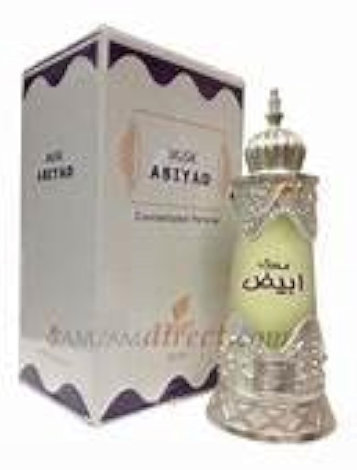 Afnan Musk Abiyad For Unisex - Concentrated Oil, 20Ml