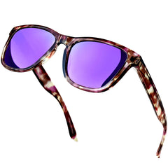 KANASTAL Polarized Sunglasses for Women, Classic Square Mens Sun Glasses, Lightweight Shades for Womens Outdoor 100% UV400 Protection Driving Fishing Golf Outdoor Activities