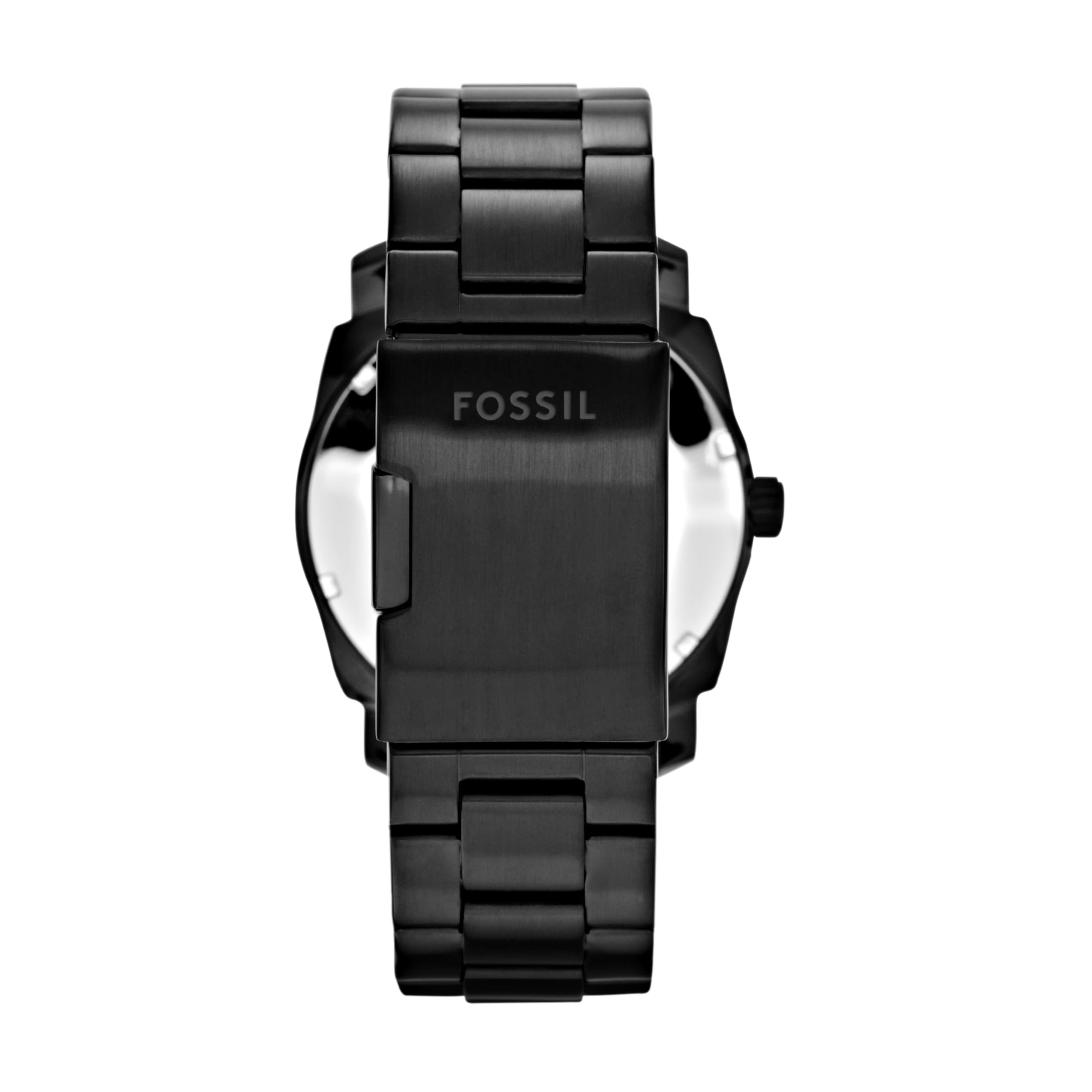 Fossil Men's Machine Stainless Steel Case Quartz Watch, FS4682IE Black