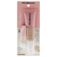 MCoBeauty Miracle Hydra Glow Oil-Free Foundation - Corrects Skin Tone And Blurs Imperfections - Lightweight, Buildable Coverage - Hydrates And Nourishes - Luminous Complexion - Medium Beige - 1 Oz