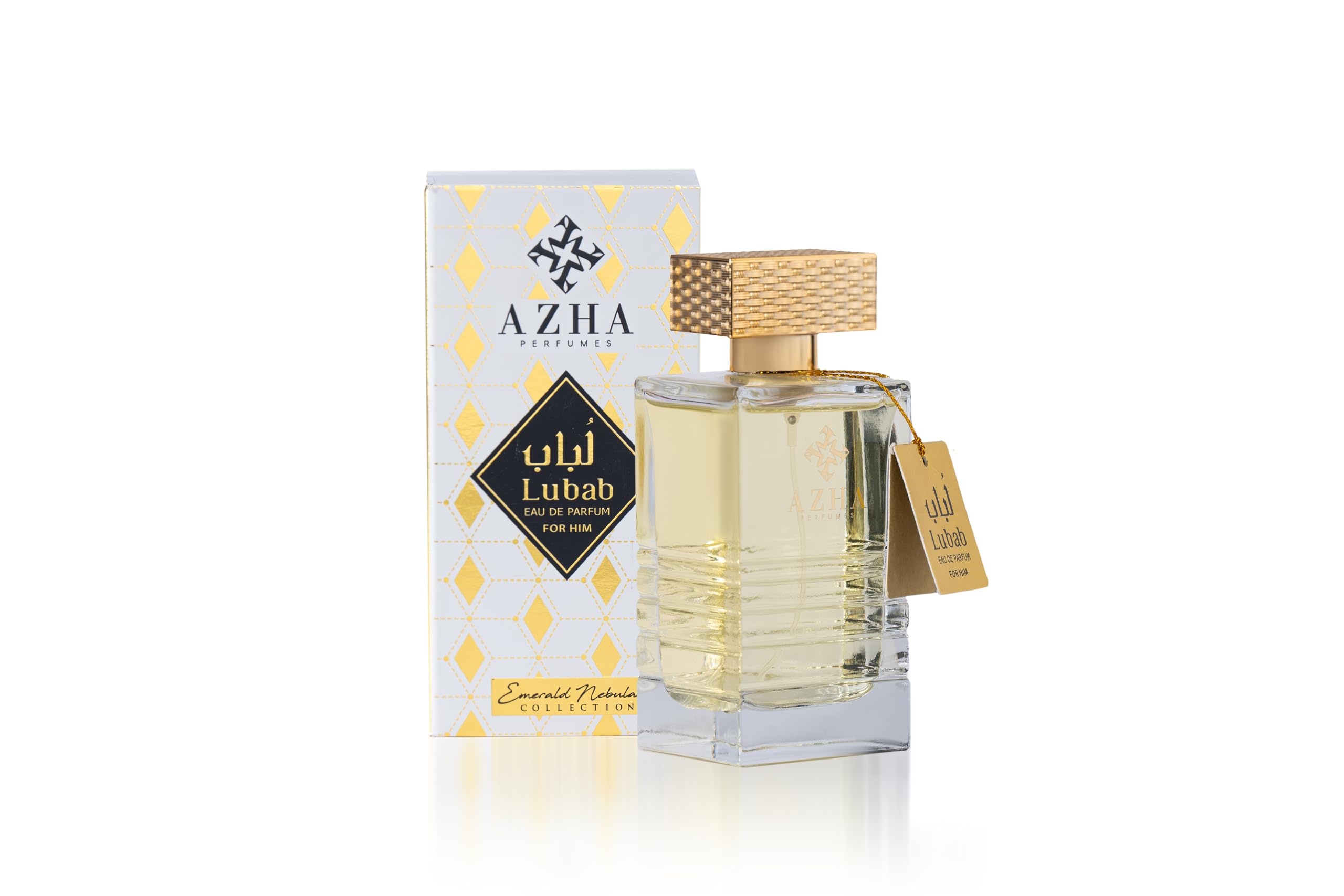 Azha Perfumes Lubab Eau de Parfum Spray for Men 100 ml