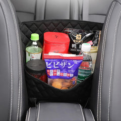 ECVV Multifunctional Car Storage Pocket Handbag Holder Between Car Seats Auto Interior Hanging Placement Bag Storage Organizer Car Net Pocket Storage Box for Front Seat