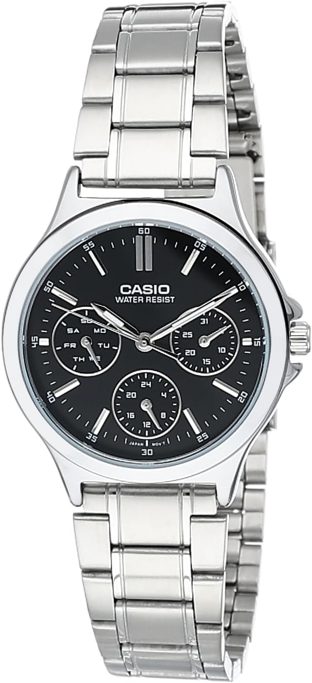 Casio Watch Silver/Black