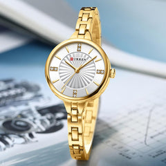 CURREN 9097 - GOLD WHITE