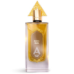 Attar Astana AURA OUD Eau de Perfume 75ML Spray, Long Lasting Luxury Arabic Perfume for Men & Women, Oriental Woody Fragrance. Intense Arabic Oud Scent for Men and Women