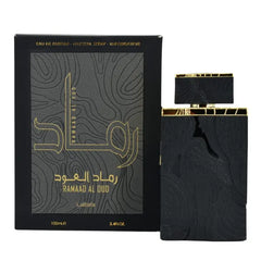 Lattafa Ramaad Al Oud Eau de Parfum Spray for Unisex - 3.4 Ounce / 100ML
