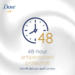 Dove Antiperspirant Deodorant Stick, for 48 hour protection, Powder Soft, alcohol free with ¼ moisturising cream, 40g