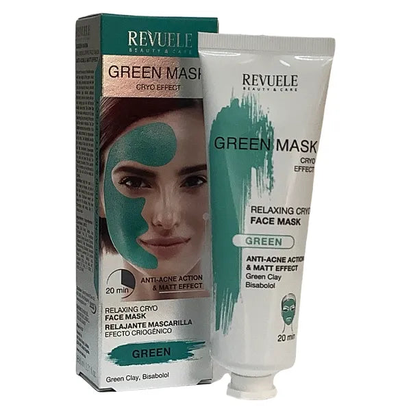 REVUELE GREEN MASK CRYO EFFECT, 80 ml, 12 pcs