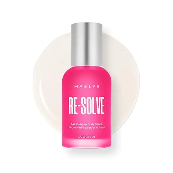 MAËLYS RE SOLVE Age Defying Body Serum Hydrating Body Serum for Crepey Skin with Hyaluronic Acid Visibly Smooths Aging Skin 3.5 Fl Oz