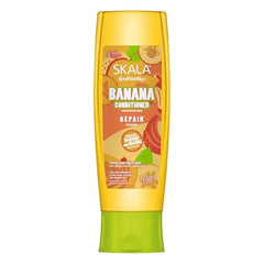 SKALA Banana Conditioner Frizz Control & Repair with Bacuri Butter, Vegetable Collagen & Ceramides Paraben Free, Silicone Free, for Brittle, Frizzy Hair 10.99 fl oz