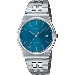 Casio Men's Watch - MTP-B145D-7BVDF White Dial Silver / Blue