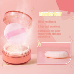 Loose Setting Powder, Waterproof Matte Finshing Powder, Face Makeup Powder, Lightweight Skin Finish Powder for Oil control, 6g(#111 LightZHANGZONG skinned)