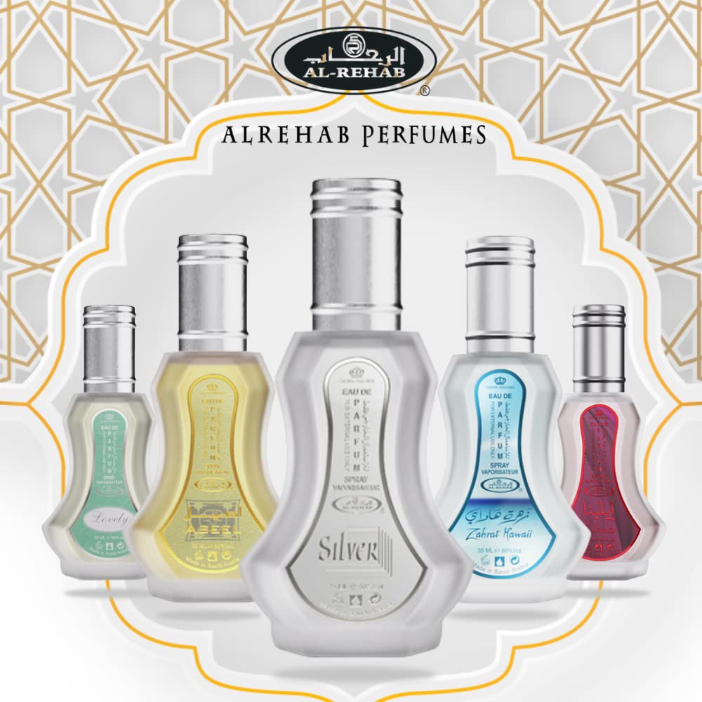 Silver - Al-Rehab Eau De Natural Perfume Spray - 35 ml (1.15 fl. oz)