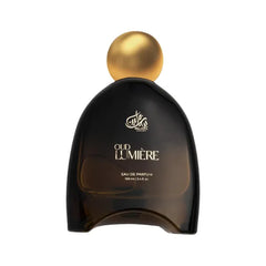 BellaVita Luxury Oud Lumière Unisex Eau de Parfum – Woody & Amber Fragrance with Rich Wood Top Notes – Long-Lasting Premium Perfume for Men & Women (100 ml / 3.4 fl oz)