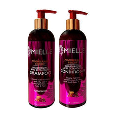 Mielle Organics Pomegranate & Honey Moisturising/Detangling Shampoo and Conditioner SET (350ml Each)