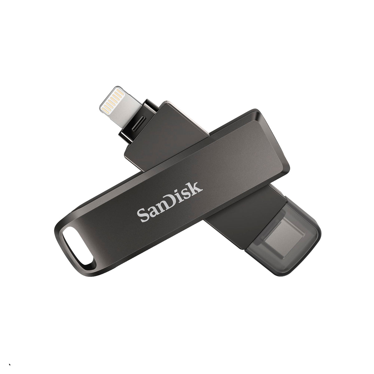 SanDisk iXpand Luxe SDIX70N 064G GN6NN 64GB Flash Drive, Silver