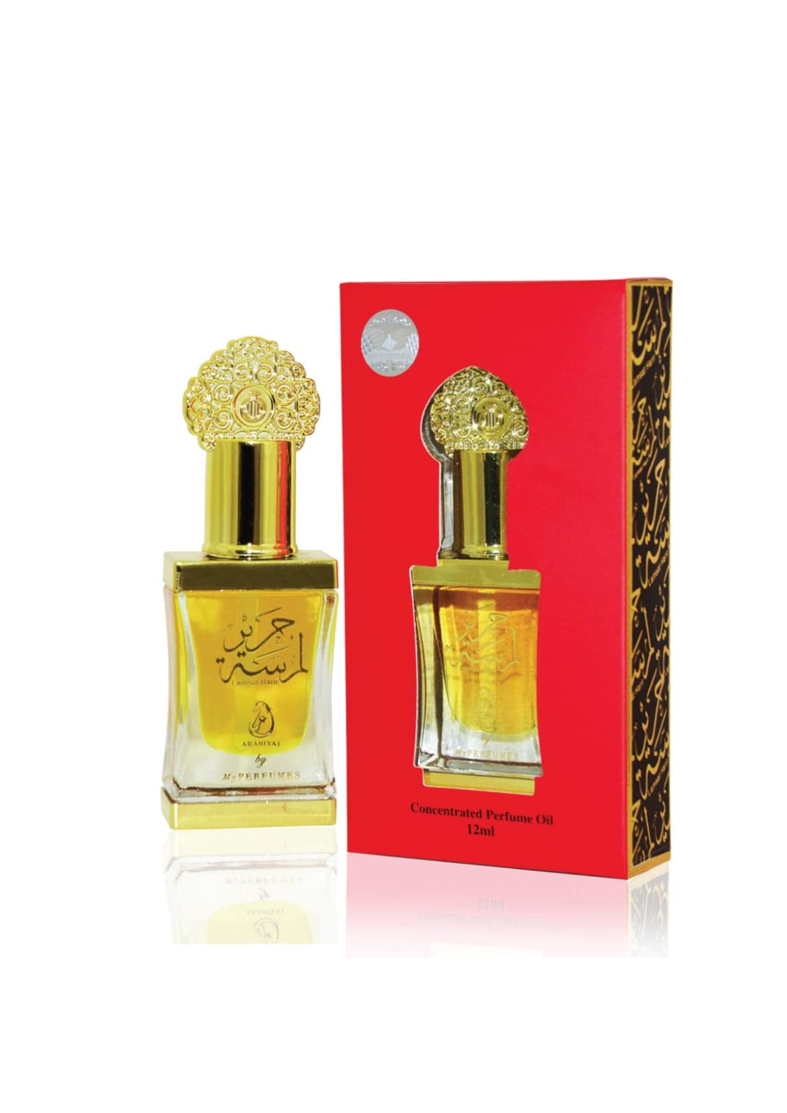 Arabiyat Lamsat Harir Concentrated Perfume Oil For Unisex, 12 ml