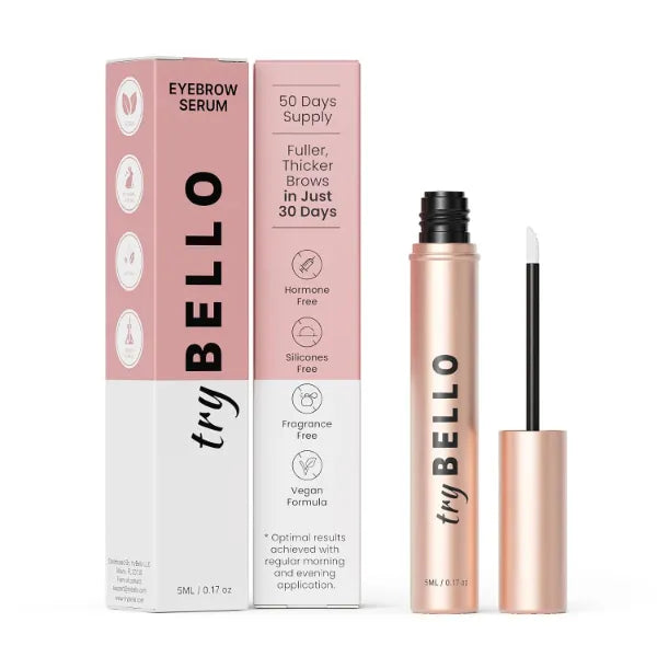 Trybello Eyebrow Growth Serum | Natural Thickening & Strengthening Formula