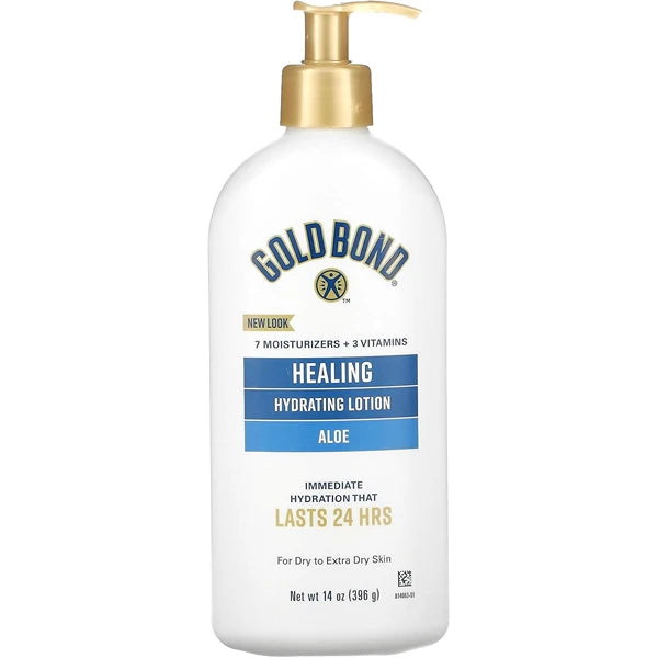 Gold Bond Ultimate Healing Lotion, Aloe, 14 Fl Oz