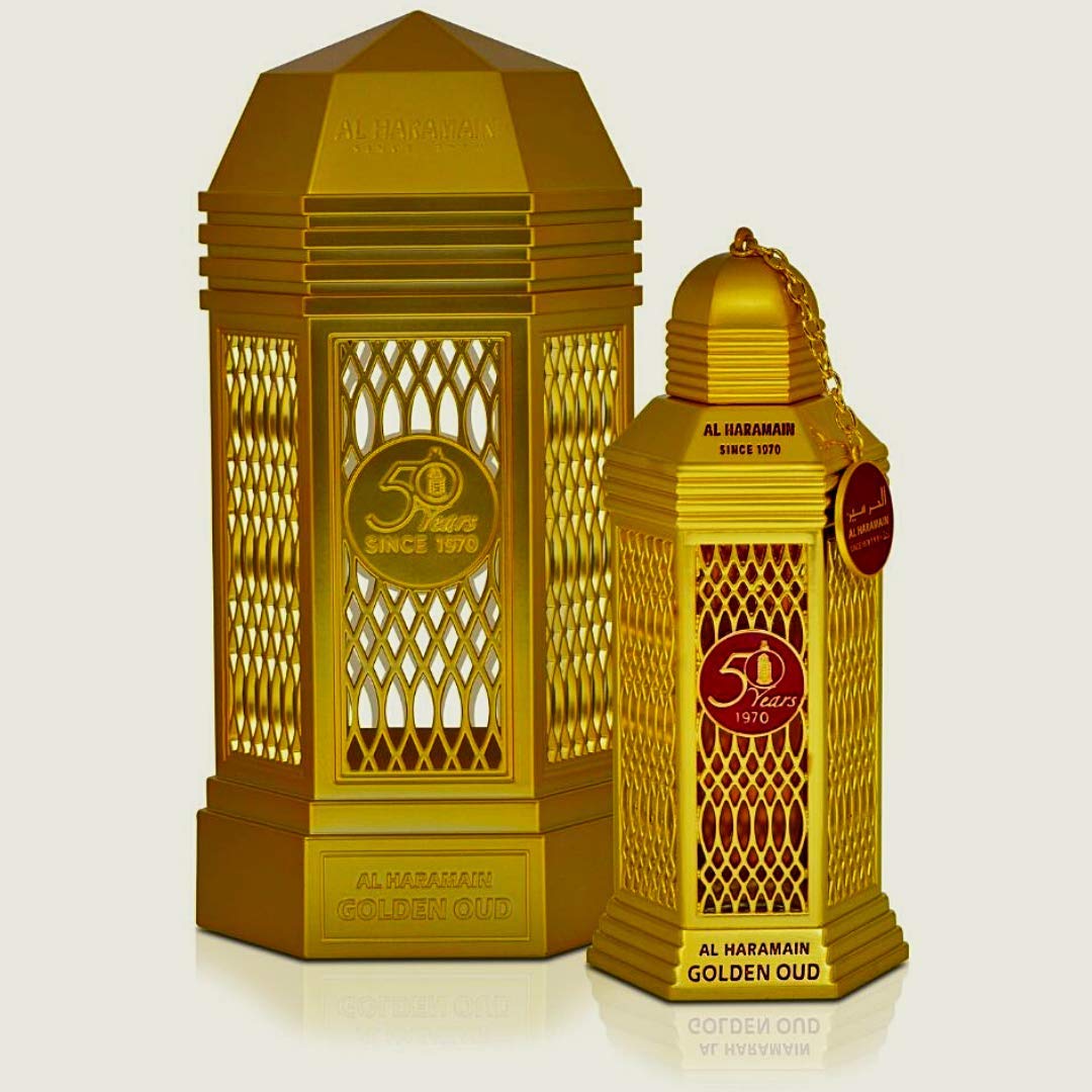 Al Haramain Golden Oud Spray - 100 ml