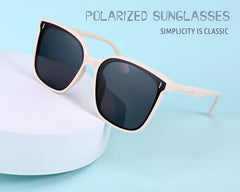 FEISEDY Women Oversized Vintage Polarized Sunglasses Square Cute Trendy Classic Simple Men B2758