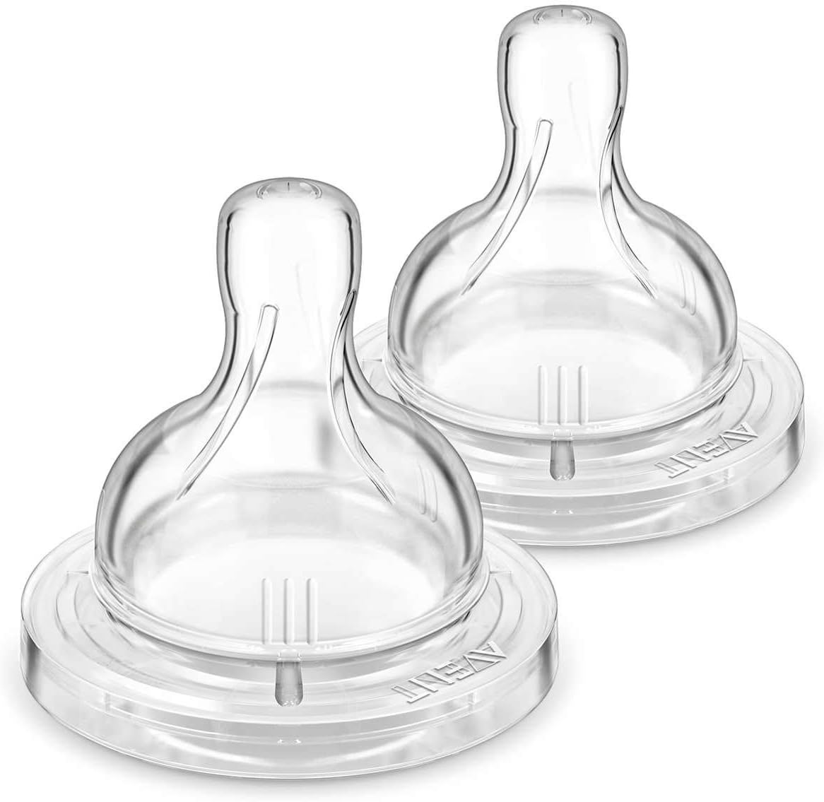 AVENT Philips Classic Teat One Slot Variable Flow - 3months+ (2Pc. Pack)