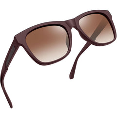 Joopin Square Polarized Sunglasses for Men Women, Classic Retro Sun Glasses UV400 Protection Driving Fishing